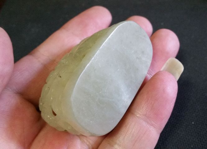 古玩玉器舊藏和田玉爐頂拍賣，當(dāng)前價(jià)格658元