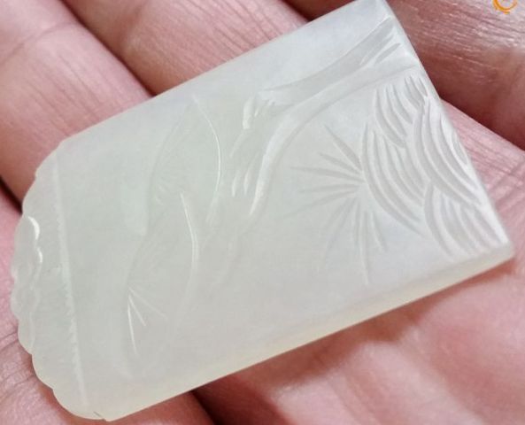 古玩玉器和田玉雕“人物故事”牌拍賣,當前價格280元