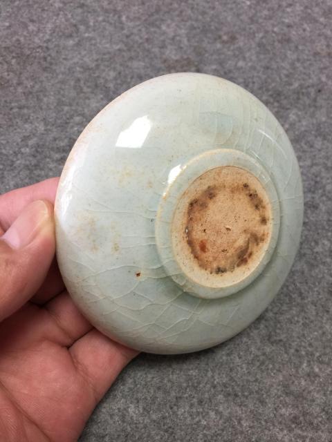 古玩陶瓷平臺保真.宋代湖田窯刻花水洗拍賣，當前價格3333元