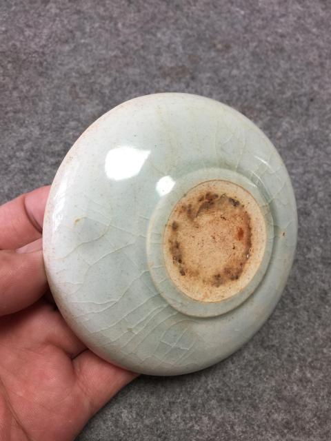 古玩陶瓷平臺保真.宋代湖田窯刻花水洗拍賣，當前價格3333元