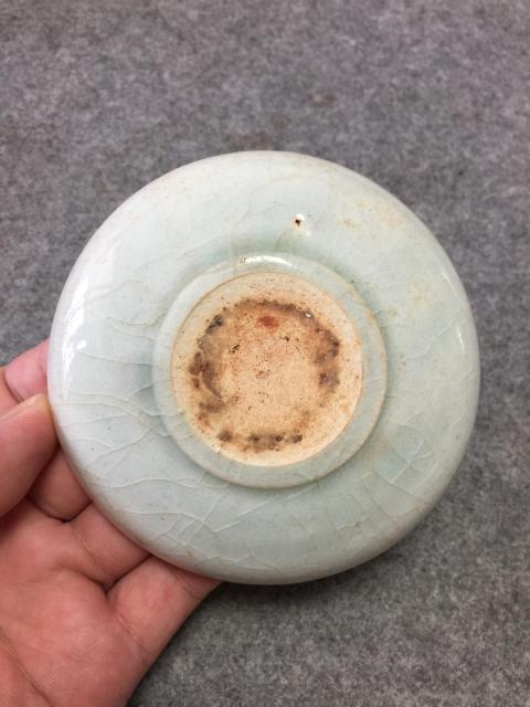 古玩陶瓷平臺保真.宋代湖田窯刻花水洗拍賣，當前價格3333元
