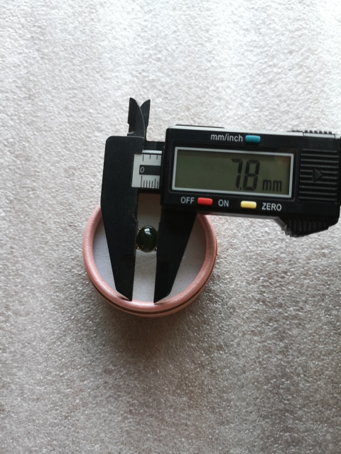 古玩玉器天然和田碧玉鑲嵌戒指拍賣,當前價格220元