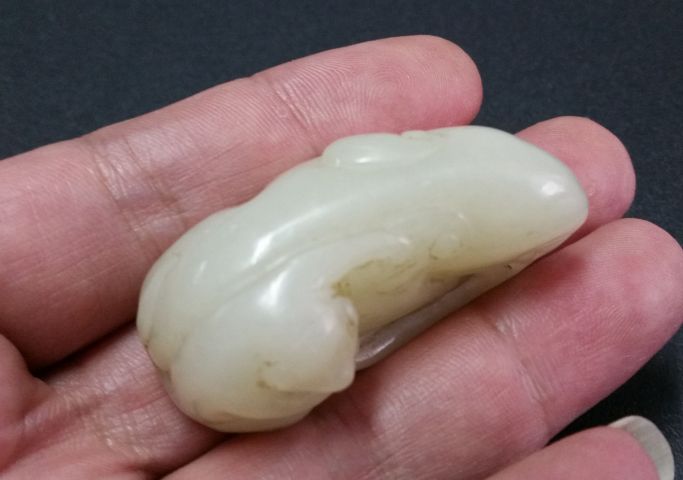 古玩玉器和田玉封侯拜相把件拍賣,當前價格528元