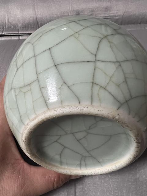 古玩陶瓷仿官釉水盂拍賣，當前價格6666元