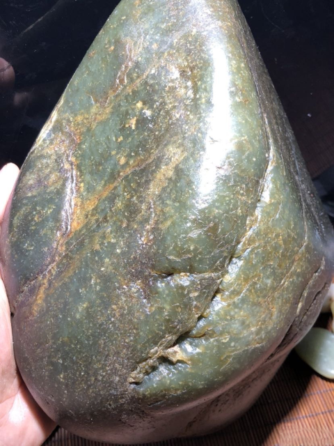 古玩雜項和田籽料拍賣,當前價格4600元