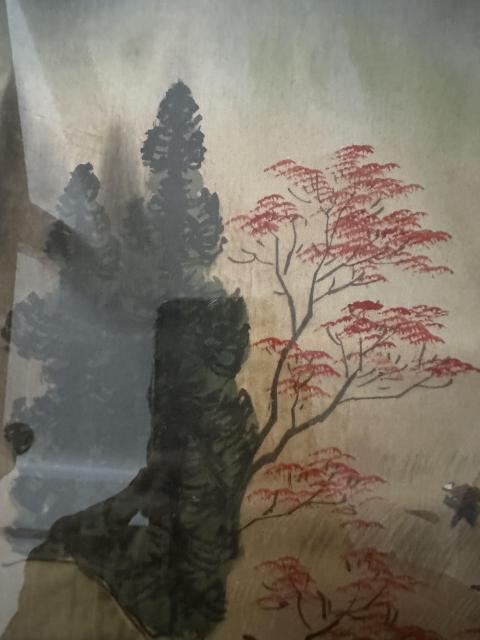古玩字畫民國早期·青雲《風景圖》拍賣,當前價格1200元