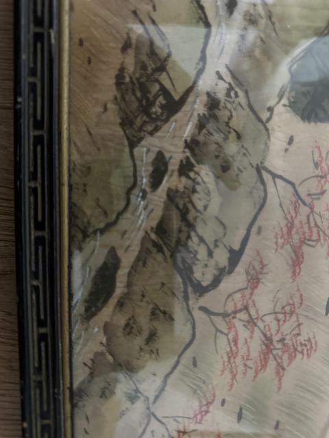古玩字畫民國早期·青雲《風景圖》拍賣,當前價格1200元