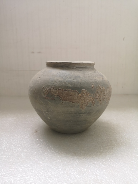 古玩陶瓷灰陶撲滿拍賣,當前價格580元