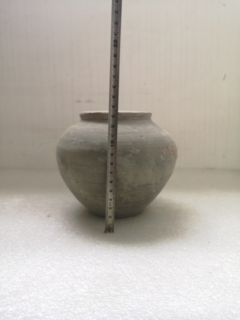 古玩陶瓷灰陶撲滿拍賣,當前價格580元