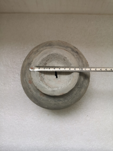 古玩陶瓷灰陶撲滿拍賣,當前價格580元