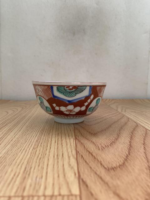 古玩陶瓷青花加彩碗拍賣，當前價格120元
