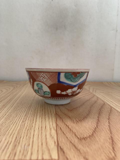 古玩陶瓷青花加彩碗拍賣，當前價格120元