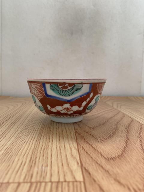 古玩陶瓷青花加彩碗拍賣，當前價格120元