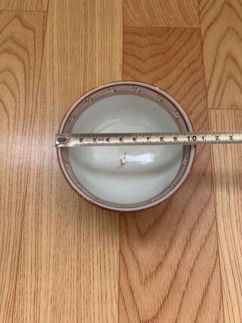古玩陶瓷青花加彩碗拍賣，當前價格120元