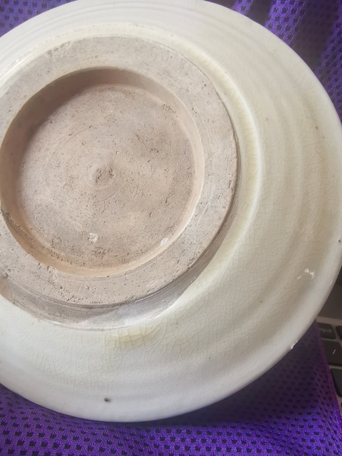 古玩陶瓷清代，內支釘，青花盤拍賣，當前價格999元