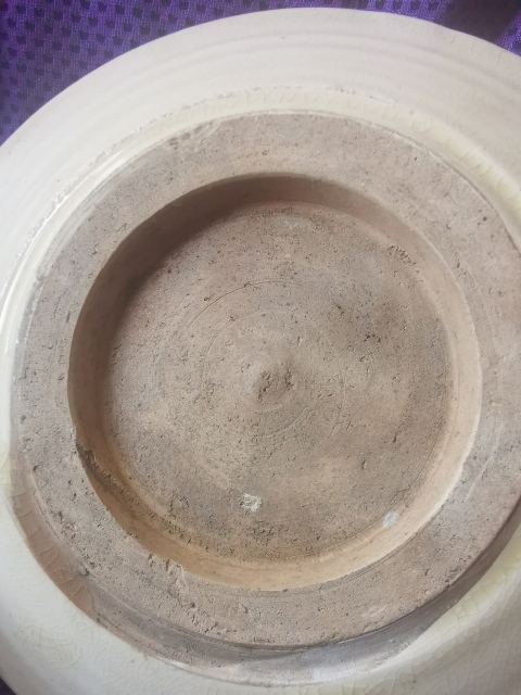 古玩陶瓷清代，內支釘，青花盤拍賣，當前價格999元