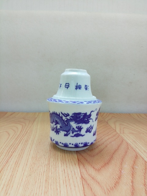 古玩陶瓷八十年代青花酒溫拍賣，當(dāng)前價格398元