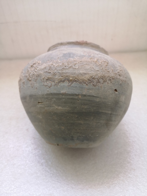 古玩陶瓷灰陶撲滿拍賣,當前價格580元