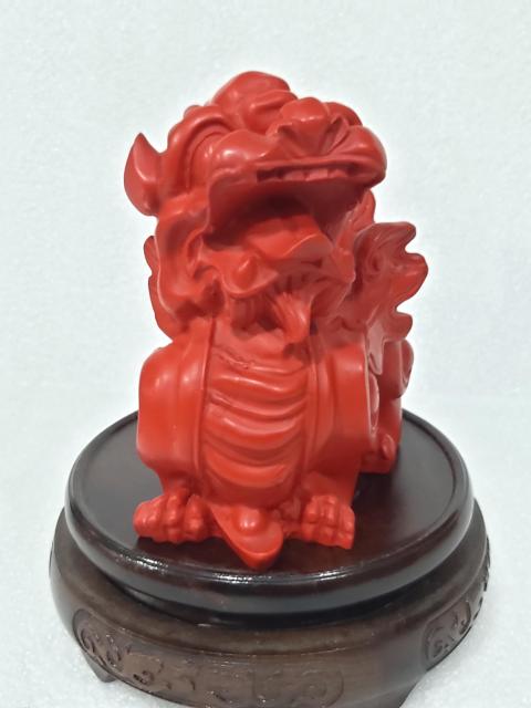古玩雜項朱砂貔貅擺件拍賣,當前價格0元