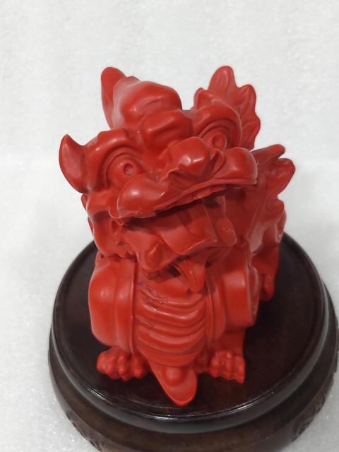 古玩雜項朱砂貔貅擺件拍賣,當前價格0元