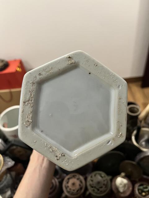 古玩陶瓷纏枝花囍字紋將軍罐拍賣,當前價格399元