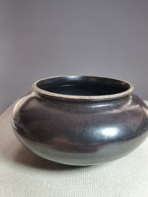 古玩陶瓷清代·醬釉罐拍賣，當前價格1200元