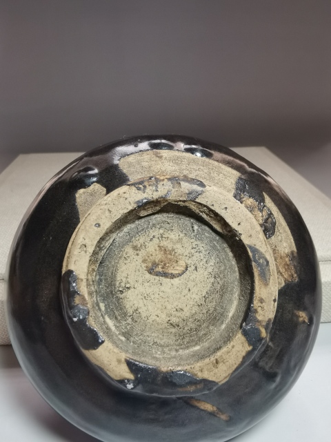 古玩陶瓷清代·醬釉罐拍賣，當前價格1200元