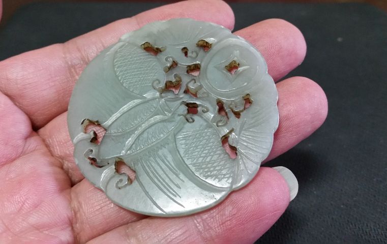 和田玉福在眼前拍賣，當前價格428元