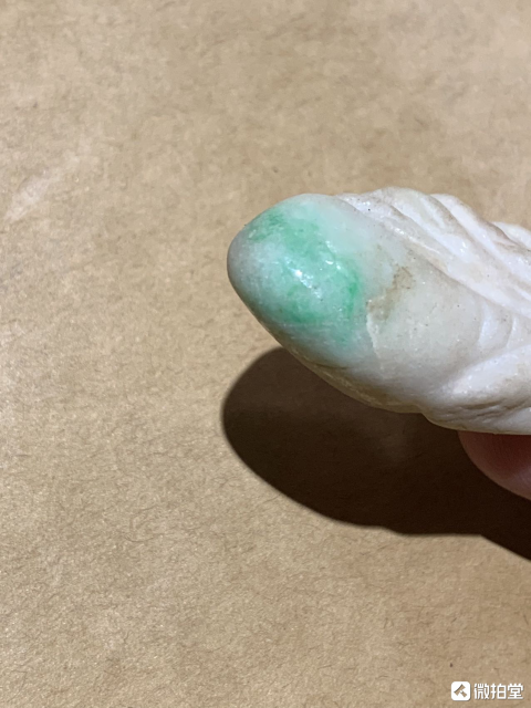古玩玉器創匯時期翡翠桃拍賣,當前價格800元