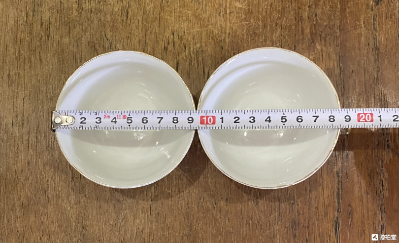 古玩陶瓷胭脂紅描金紋茶碗拍賣,當前價格520元
