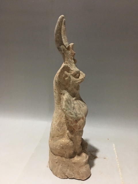古玩陶瓷（僅供交流）鎮(zhèn)墓天魔獸拍賣，當前價格3800元