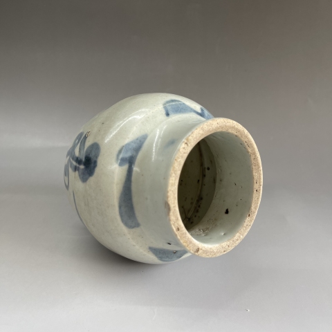 古玩陶瓷青花福字紋罐拍賣，當前價格460元