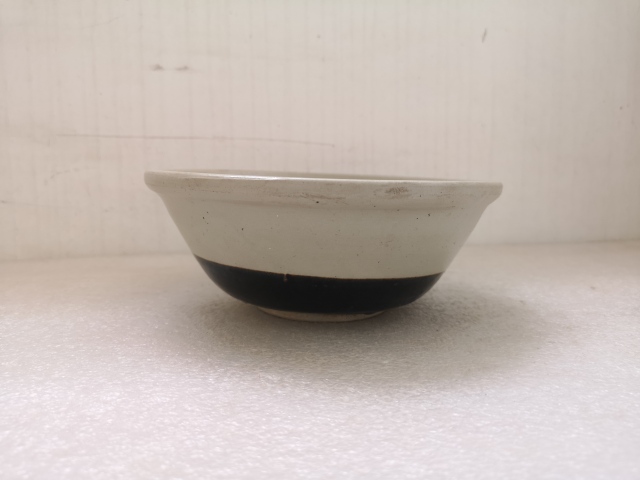 古玩陶瓷元末明初磁州窯壽字碗拍賣，當前價格1100元