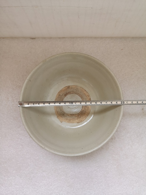 古玩陶瓷元末明初磁州窯壽字碗拍賣，當前價格1100元