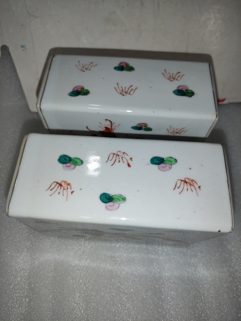 古玩陶瓷粉彩龍鳳紋手枕拍賣，當前價格880元