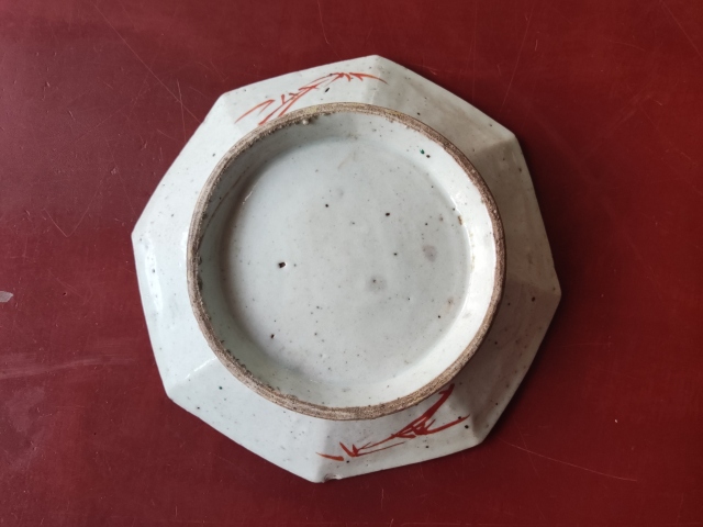中国美術 古玩 粉彩花卉紋樣皿 中国美術 古玩 粉彩花卉紋樣皿