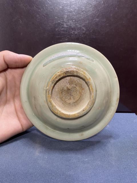 古玩陶瓷明.龍泉青釉洗拍賣，當前價格1500元