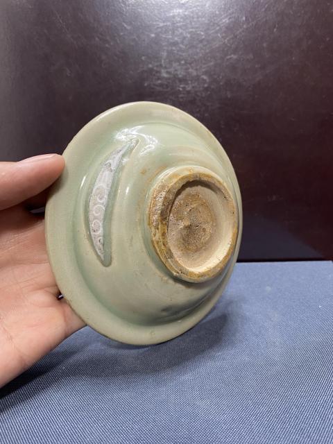 古玩陶瓷明.龍泉青釉洗拍賣，當前價格1500元