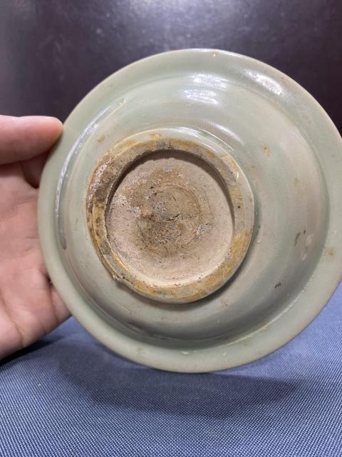 古玩陶瓷明.龍泉青釉洗拍賣，當前價格1500元