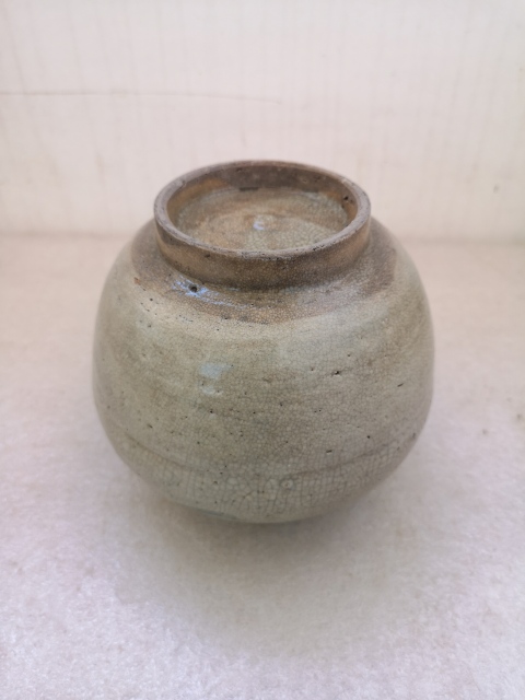 古玩陶瓷清早期青花罐拍賣,當(dāng)前價(jià)格580元