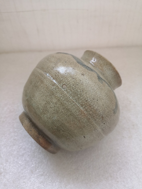 古玩陶瓷清早期青花罐拍賣,當(dāng)前價(jià)格580元