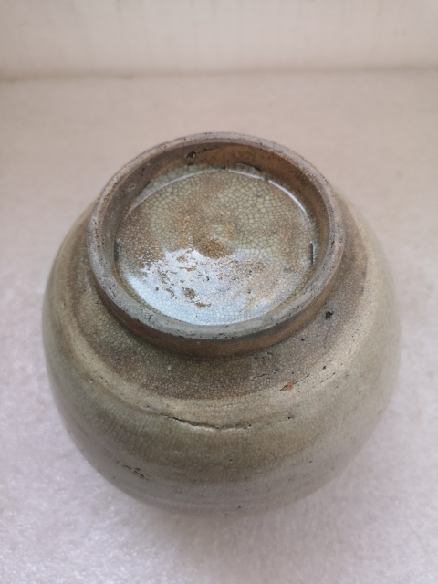 古玩陶瓷清早期青花罐拍賣,當(dāng)前價(jià)格580元