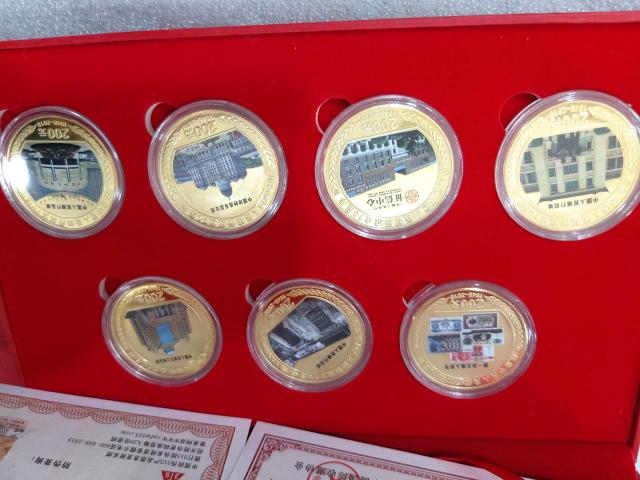 古玩雜項彩金紀念工藝幣拍賣，當前價格880元