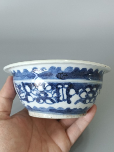 古玩陶瓷清中期·青花夔龍香爐～最好的品相拍賣，當(dāng)前價格800元