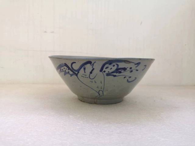 古玩陶瓷青花碗拍賣，當前價格480元