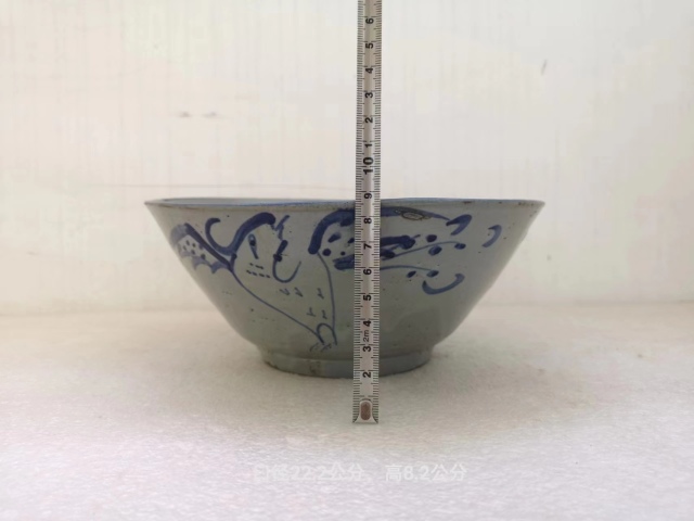 古玩陶瓷青花碗拍賣，當前價格480元