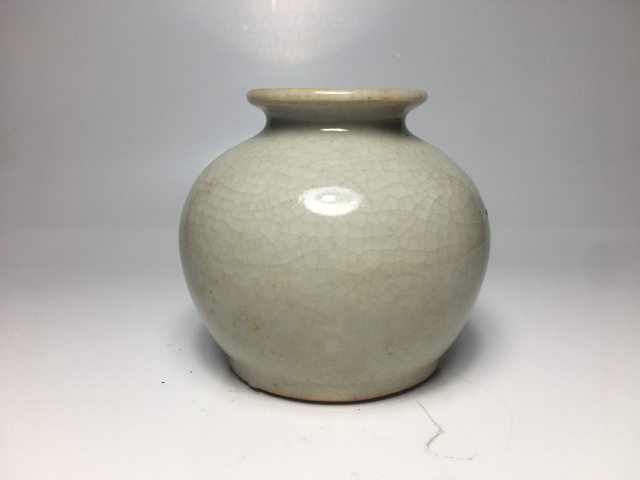 古玩陶瓷哥釉石榴尊拍賣，當前價格1600元