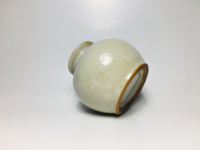古玩陶瓷哥釉石榴尊拍賣，當前價格1600元