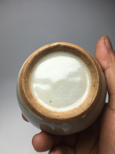 古玩陶瓷哥釉石榴尊拍賣，當前價格1600元