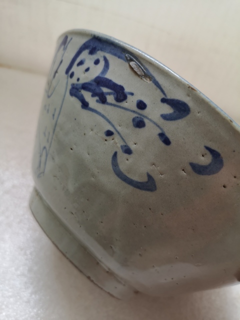 古玩陶瓷青花碗拍賣，當前價格480元